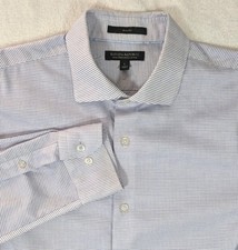 Banana Republic Slim Fit Non-Iron Shirt Mens Large Long Sleeve Button Front
