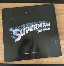 Superman The Movie Soundtrack 2LP Promo White...