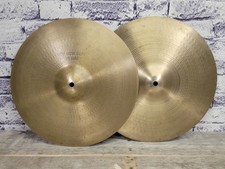 Vintage Zildjian A Series 14in. Hollow Logo - New Beat Hi Hats. 000167