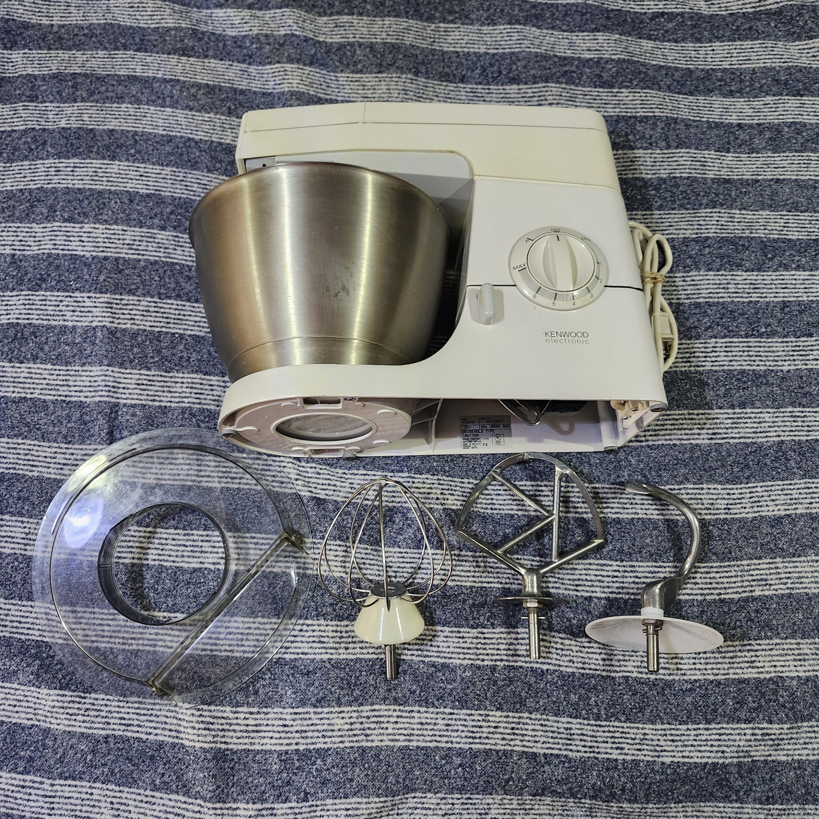 Kenwood Chef Excel KM210 Mixer Beater Splash Guard Stainless