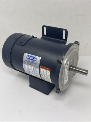#ad Leeson 098006.00 Dc Direct Current Permanent Magnet Motor 1 2 Hp 90Vdc New $344.99