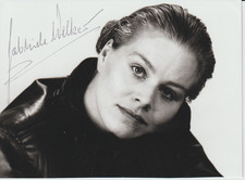 Gabriele Welker, orig sign AK