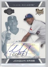 2007 Topps Co-Signers Joaquin Arias #103 Auto 00ah