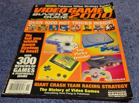 2000 VIDEO GAME BUYER'S GUIDE ELECTRONIC GAMING MONTHLY DREAMCAST PLAYSTATION