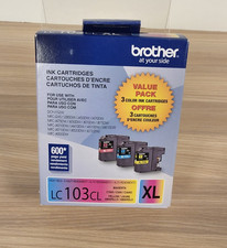 Brother LC103CL XL Ink Cartridges Magenta  Cyan Only High-Yield Sealed Expired