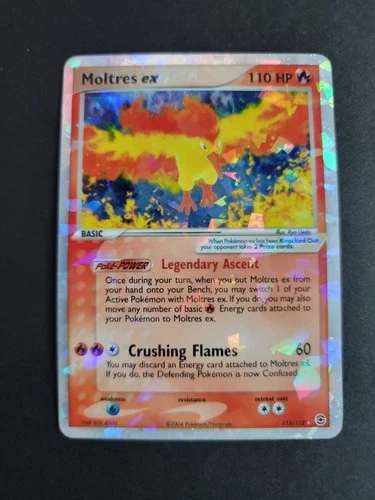 Moltres ex 115/112 Pokemon EX FireRed & LeafGreen NM