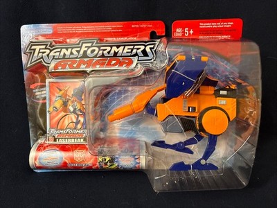 Transformers ARMADA LASERBEAK FACTORY SEALED MOSC AUTHENTIC 2002 .