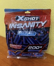 XShot Insanity 200 Dart Refill Pack by ZURU, Compatible with XShot and Other