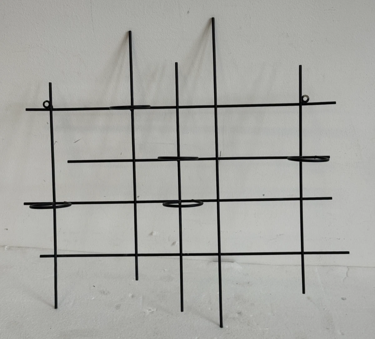Set 3 Portacandele In Ferro Nero: Alti E Conici, Opachi. Perfetti Per Matrimoni, Centrotavola O Decorazione Casa. Altezze Variabili: 31, 35.6 E 39.4 Cm. Design Moderno E Robusto, Base Larga 8,8 Cm Per Stabilità. - 6
