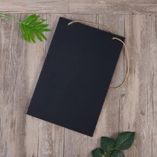  Vintage Frameless Chalkboard Sign Decorative Hanging Chalk Board for Rustic