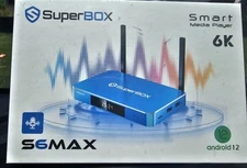 New SuperBox S6 Max Streaming Media Player 6K WiFi 6