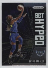 2021 Panini Prizm WNBA Get Hyped Satou Sabally #14 0nr3