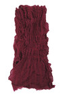 Eileen Fisher Womens Wool Blend Ruched Neck Scarf Fuschia Size OS — photo 2