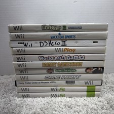 Nintendo Wii Games Lot of 11
