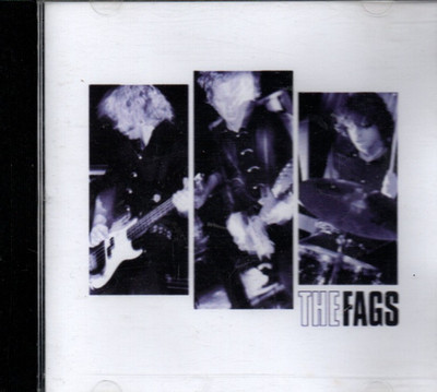 THE FAGS S/T DEBUT EP CD-R Rare John Speck Hoarse Detroit Punk Alt Rock Band