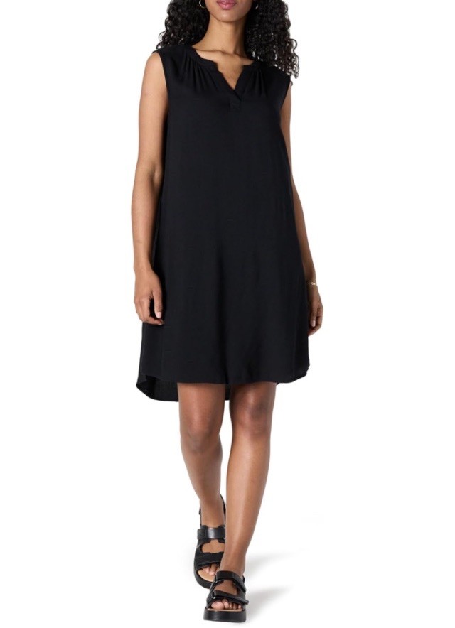 Amazon Essentials Sleeveless V Neck Shift Dress W… - image 4