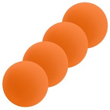4Pcs Red Rubber Squash Balls for Reaction Training Durable Sports Practice Balls