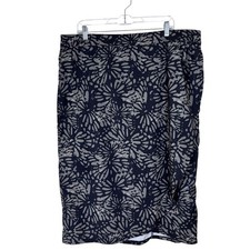 RipSkirt Hawaii Womens Wrap Skirt Size XL Length 3 Floral Tropical Travel Beach