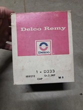 Nos Delco-remy D333 Distributor Cap For 75-77 Gm 6 Cylinder H.e.i
