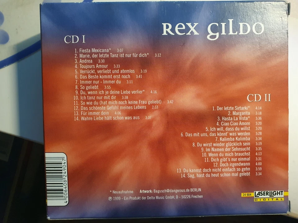 Rex Gildo - 2 CD Box (W14) - Bild 2 von 2