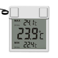 Digital Smart Premium Fish Tank Adhesive Transparent Digital Display Thermometer