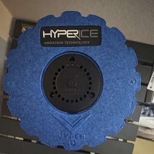 Hyperice Vyper Vibrating Foam Roller Blue with Charger