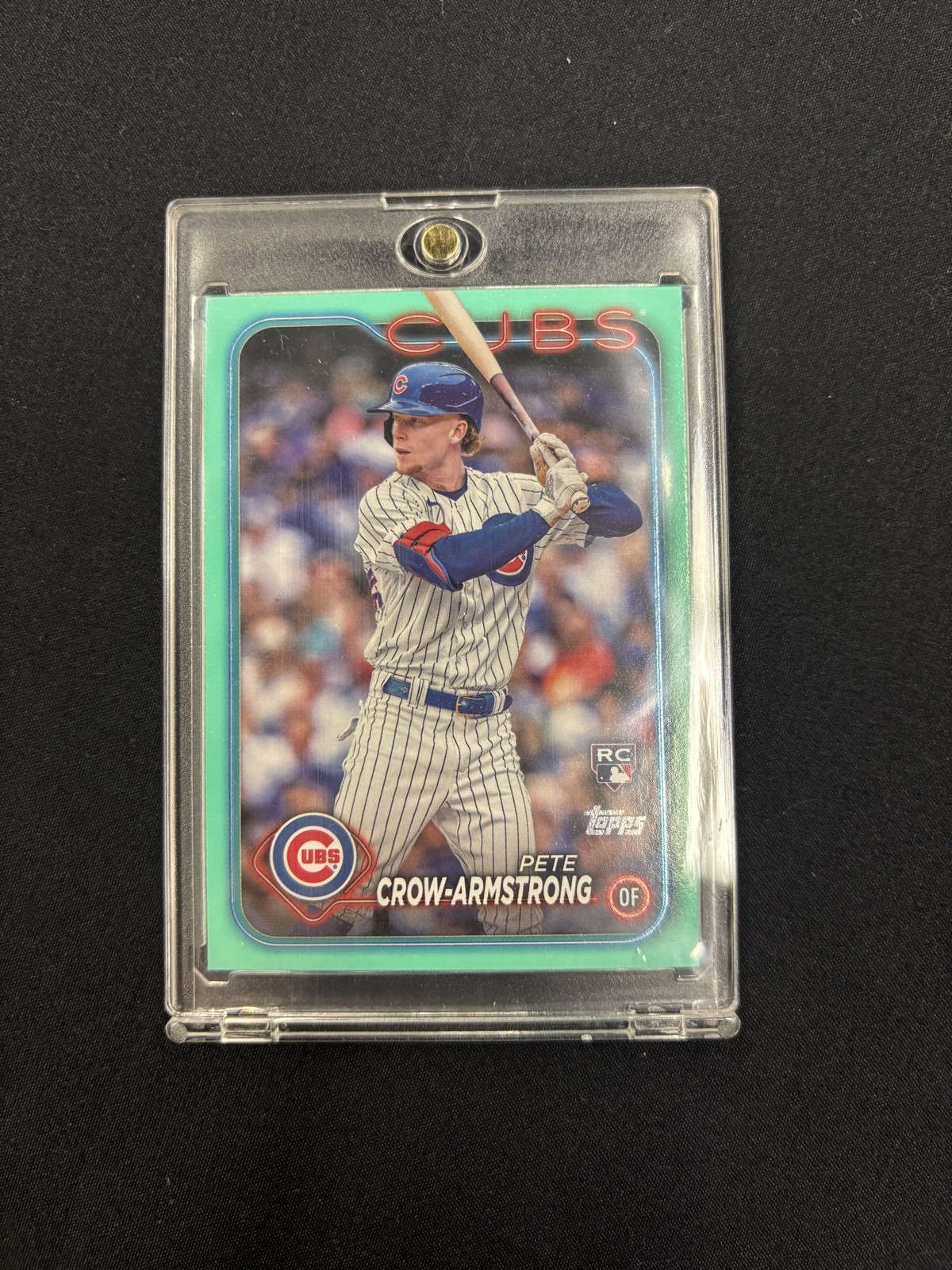 2024 Topps Series 2 - Pete Crow-Armstrong #407 Aqua (RC)