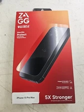 ZAGG InvisibleShield Glass Elite Screen Protector For iPhone 15 Pro Max Sealed