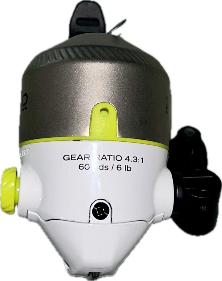 CARRETE GIRATORIO GATILLO ENGRANAJE ZEBCO CRAPPIE 33 MICRO 4.3:1 con ALERTA DE MORDIDA Foto 4 de 4