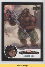 2022 Marvel Beginnings Vol 2 Series 1 Black Border Gorilla Girl #93 READ 5vc