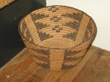 c1925 PIMA BASKET NATIVE AMERICAN INDIAN AKIMEL O'ODHAM EXC. COND. ~NO R & .99c!