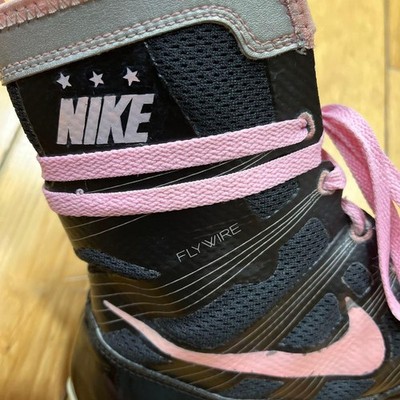 Nike Boxing Shoes Hyper KO Black x Pink 27.5cm / US Men 9.5 / US