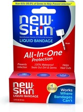 New-Skin Liquid Bandage, Waterproof for Scrapes and Minor Cuts, 1 Ounce