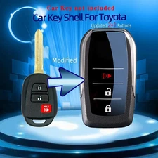 High Reliable Straight Remote Control Modified Flip Key Shell Case For Toyota US