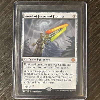 Sword of Forge and Frontier - Phyrexia: All Will Be One - Magic the Gathering