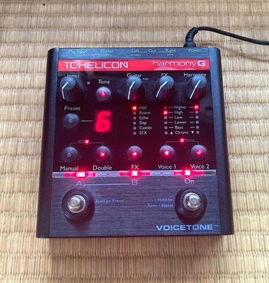 TC Helicon VoiceTone Harmony G Effektpedal mit OVP