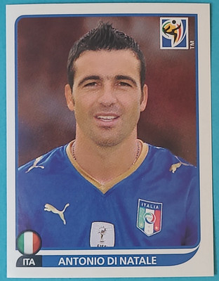 Panini Fußball WM 2010 WC 10 Sticker Nr. 425 Antonio Di Natale Italien Italia