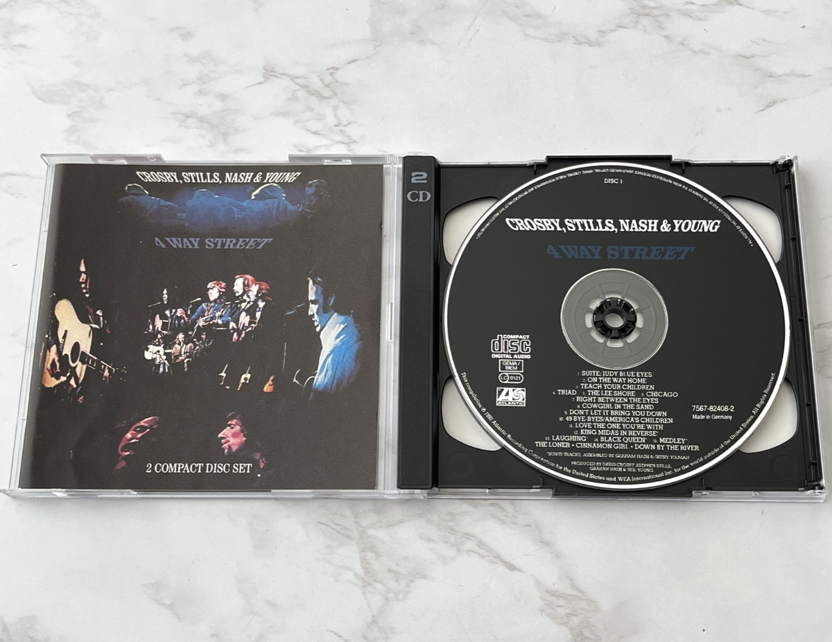 Crosby Stills Nash & Young 4 Way Street 2 CD GERMANY IMPORT 