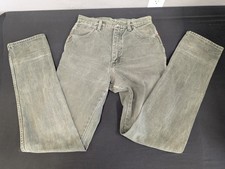 Vintage Wrangler High Waist Green Jeans Women  s Mom Fit Size 9 x 36