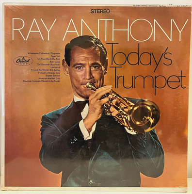 RAY ANTHONY - Today's Trumpet (1967 Capitol) - 12'' Vinyl Record LP - SEALED