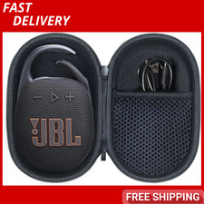 Case for JBL Clip 5/4 Portable Bluetooth Speaker Hard Carrying Travel Case Black