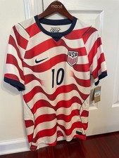 NWT CHRISTIAN PULISIC 10 Nike White 2026 Home Match FIFA World Cup Jersey Sz M
