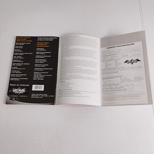 Batman Vengeance Xbox CIB with Manual, Reg Card - Picture 7 of 11