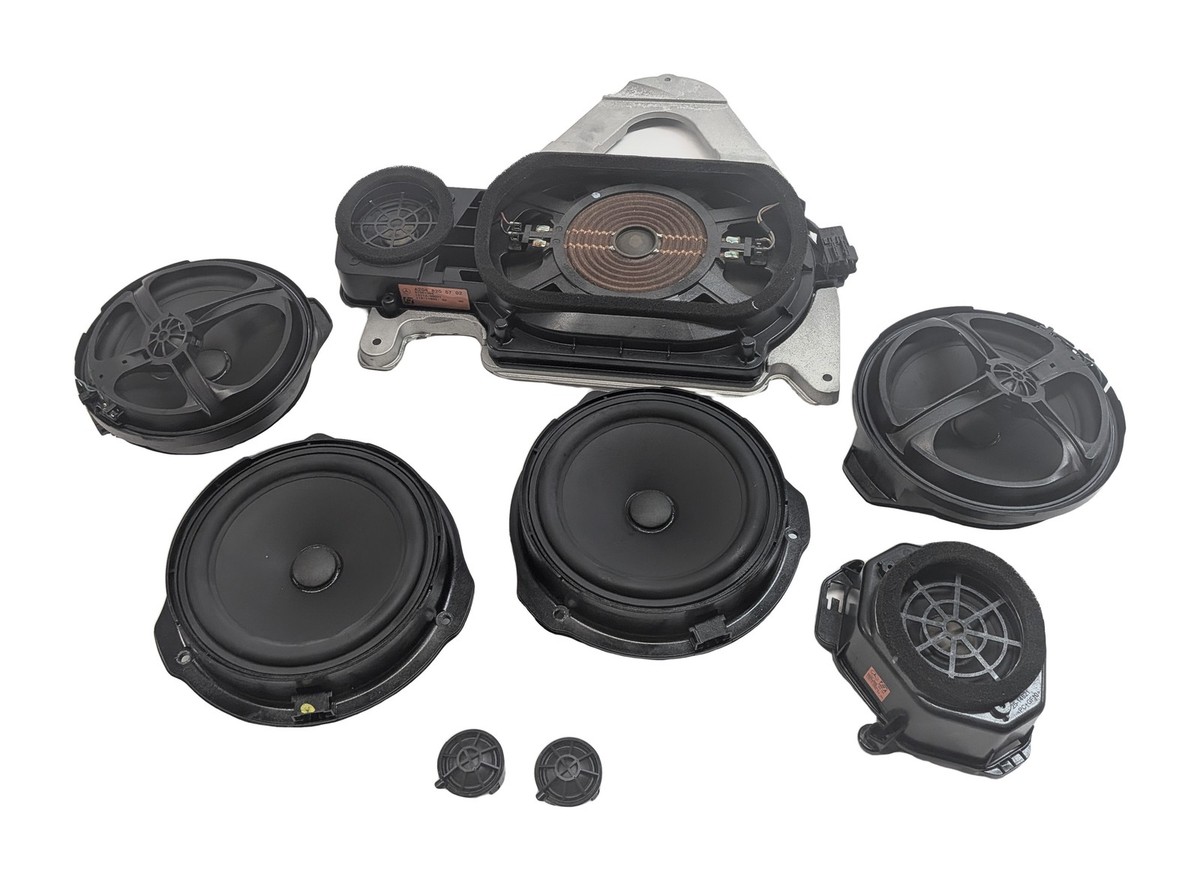 2014 MERCEDES C250 (W204) LOGIC 7 AUDIO SOUND SYSTEM SPEAKER SET/8