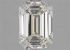 Cert. GIA 1.51 CT Emerald Cut Natural Mined Diamond Loose H color VVS1 clarity