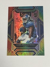 2021 Select Prizm Tie Dye #295 Gary Brightwell RC 22/25 Giants Bengals