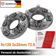 Spurplatten Spurverbreiterung Für BMW Ø72,5 5x120 40mm// 2x20mm Distanzscheibe