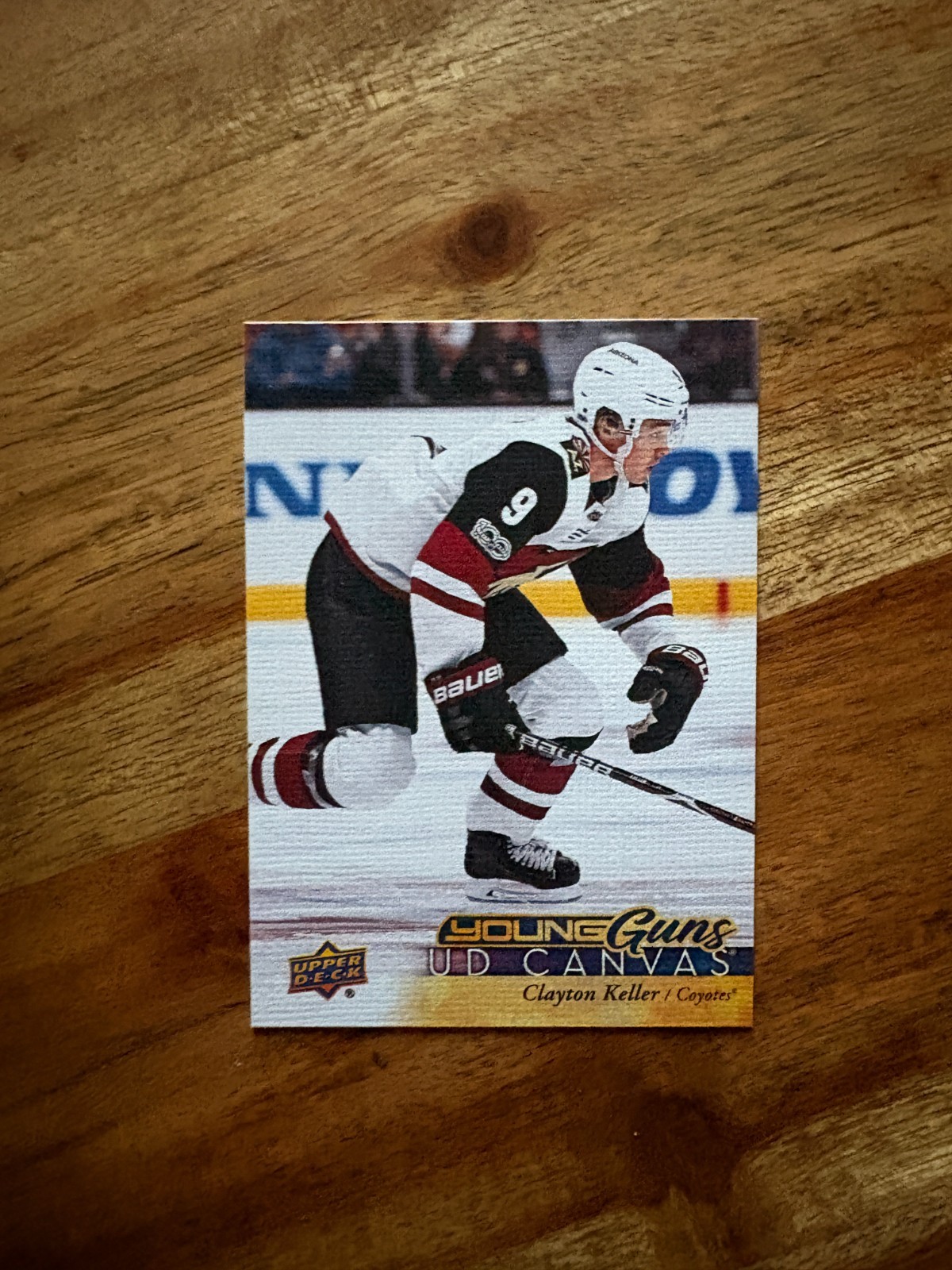 2017-18 Upper Deck Canvas #C110 Clayton Keller YG - Arizona Coyotes