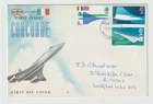 3/3/1969 UK GB FDC - Concorde - Concorde in Flight - Watford FDI Postmark