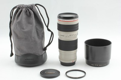 Tested [MINT w/ Case & Hood] Canon EF 70-200mm f/4 L USM Zoom AF Lens From JAPAN